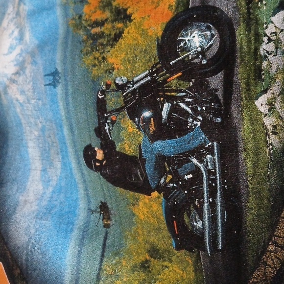 Harley Davidson T-Shirt Tank Alaska Kenai Peninsula 2012 Sleeveless 2X Biker - Picture 10 of 11